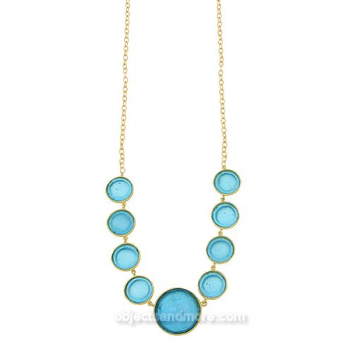 Bubble Necklace Blue by 